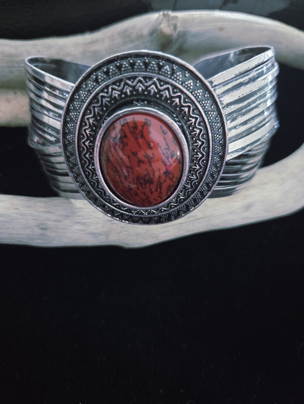 Premier Designs 'Red Spice' Cuff Bracelet